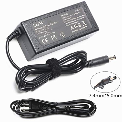 Product Cover DJW 18.5V 3.5A 65W AC Power Adapter Charger for HP Pavilion DV4 DV5 DV6 DV7 G4 G6 G50 G60 G61 G62 G70 G71 G72 391172-001 384019-003 PA-1650-02HC 384019-001 463958-001 463552-001- 12 Months Warranty