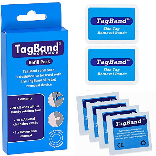 Product Cover TagBand Refill Band Pack for Skin Tag Remover Device