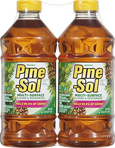 Product Cover Pine-Sol All Purpose Cleaner, Original Pine, 40 Ounce Bottles (Pack of 2) (Packaging May Vary)