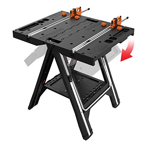 Product Cover WORX Pegasus Multi-Function Work Table and Sawhorse with Quick Clamps and Holding Pegs - WX051