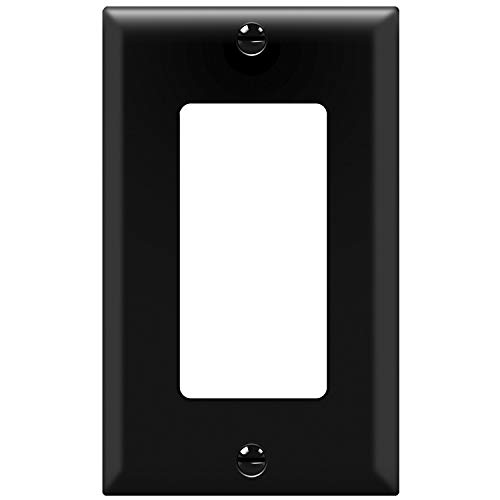 Product Cover ENERLITES Decorator Light Switch or Receptacle Outlet Wall Plate, Size 1-Gang 4.50