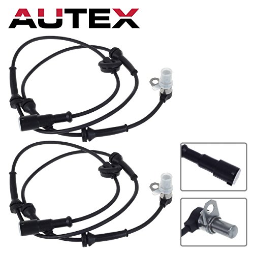 Product Cover AUTEX 2PCS ABS Wheel Speed Sensor Front Left & Right ALS1169 compatible with Land Rover Discovery 1999 2000 2001 2002 2003 2004 4.0L 4.6L
