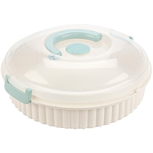 Product Cover Sweet Creations, vented, locking multi purpose pie carrier, cookies, party platter