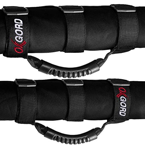 Product Cover OxGord Roll Bar Grab Handle Set for Jeep, UTV & ATV Gear (Pack of 2) Fits 1 1/2 to 3 Inch Roll Bars
