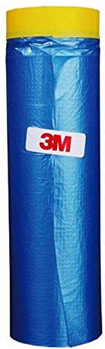 Product Cover 3M Automotive Best Masking Tape Painting, Tape'n Drape Pre-Taped Masking Film 65 feet x 59.1 In