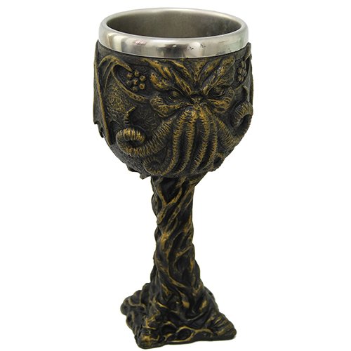 Product Cover Pacific Giftware 6.75 Inches The Call of Cthulhu Cthulhu Octopus Resin Drinking Wine Goblet