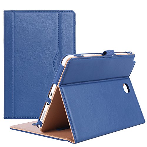 Product Cover Procase Galaxy Tab A 8.0 Case (2015 Old Model) - Standing Cover Folio Case for 2015 Galaxy Tab A Tablet (8.0 inch, SM-T350 P350) - Navy