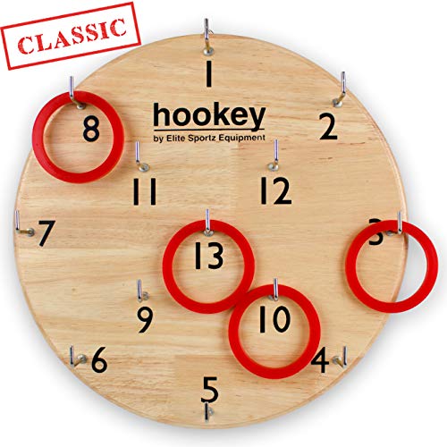 Product Cover Elite Sportz Gifts for Men, Teens and Safe Games for Kids - Our Beautifully Finished Hookey Games Make Great Christmas Gifts for All. Easy Set-Up, Simply Hang and Play