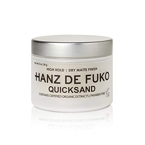 Product Cover Hanz de Fuko Quicksand: Premium Men's Hair Styling Wax and Dry Shampoo Combo with Ultra-Matte Finish (2oz)