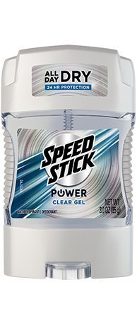 Product Cover Speed Stick Anti-Perspirant Deodorant Power Gel 3 oz (Pack of 10)