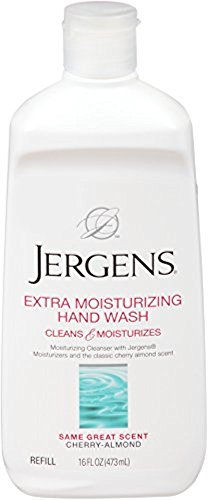 Product Cover Jergens xtra Moisturizing Hand Wash Refill, Classic Cherry Almond 16 oz (Pack of 2)