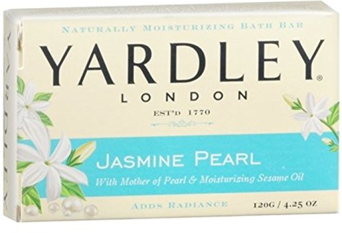 Product Cover Yardley London Jasmine Pearl Bar Soap, 4.25 oz (Pack of 3)