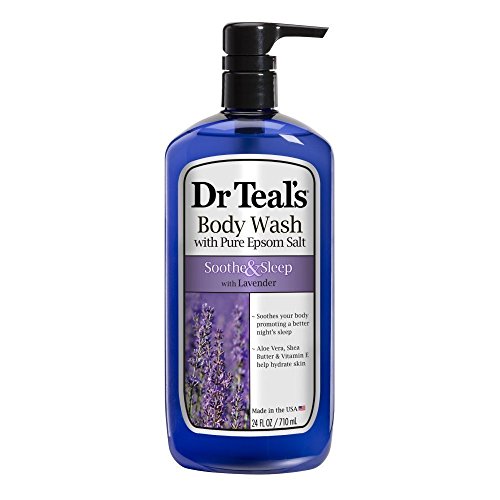 Product Cover Dr Teal's Pure Epsom Salt Body Wash Soother & Moisturize With Lavender 24 oz (Pack of 2)