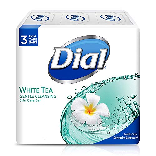 Product Cover Dial Clean & Soft Glycerin Bar Soap, White Tea & Vitamin E, 4 oz bars, 3 ea (Pack of 5)
