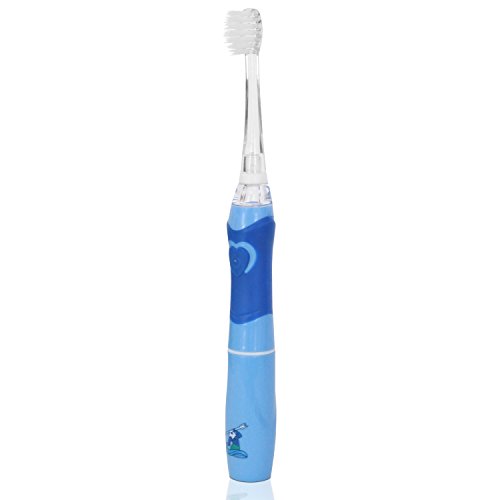 Product Cover ToiletTree Products Poseidon Children's Sonic Toothbrush with LED Lights, Blue