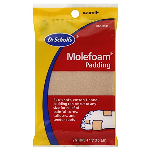Product Cover Dr. Scholl's Molefoam Padding 2 Each (Pack of 5)