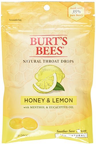 Product Cover Burt's Bees Natural Throat Drops, Honey & Lemon 20 ea (Pack of 3)