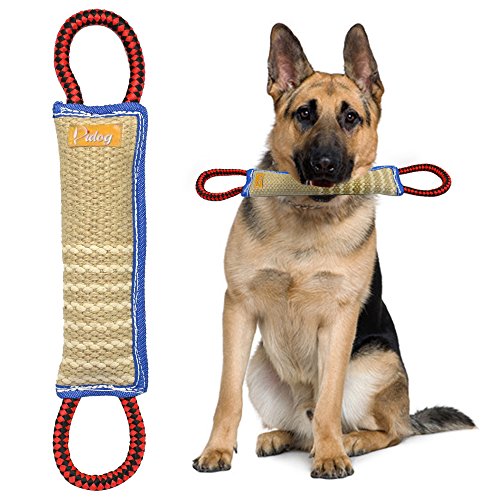 Product Cover Didog Dog Bite Tug Toy with 2 Handles for Training,Sporting and Interaction Tugging Outside(11