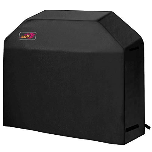 Product Cover VicTsing Grill Cover, 58-Inch Waterproof BBQ Cover, 600D Heavy Duty Gas Grill Cover for weber,Brinkmann, Char Broil, Holland and Jenn Air(UV & Dust & Water Resistant, Weather Resistant, Rip Resistant)