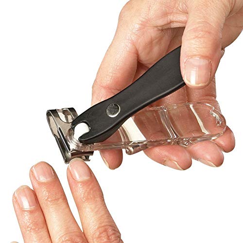 Product Cover EZ Grip 360 Degree Rotary Stainless Steel Sharp Blade Fingernail Toenail Clipper, Trimmer And Cutter