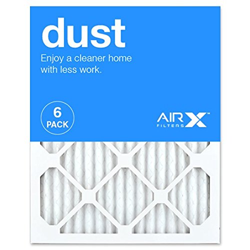 Product Cover AIRx DUST 16x20x1 MERV 8 Pleated Air Filter - Made in the USA - Box of 6