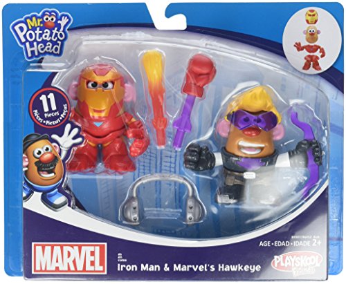Product Cover Potato Head MPH Marvel Mashup Hawkeye & Iron Man Toy