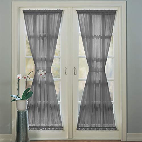 Product Cover No. 918 Emily Voile Sheer Rod Pocket Door Curtain Panel, 59