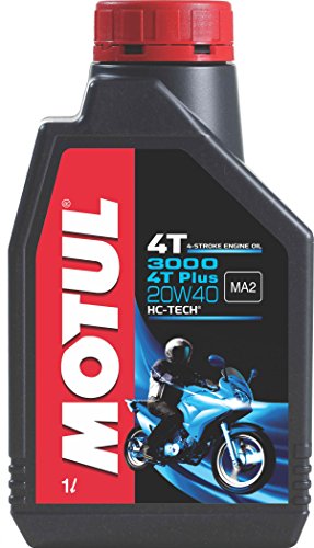 Product Cover Motul 3000 4T Plus 20W40 HC Tech Engine Oil for Bikes (1 L)
