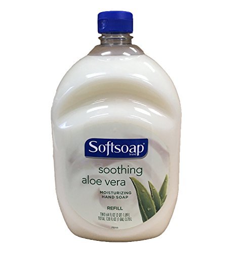 Product Cover Softsoap Hand Soap Soothing Aloe Vera Moisturizing Hand Soap Refill 64 Fluid Ounce Bottle