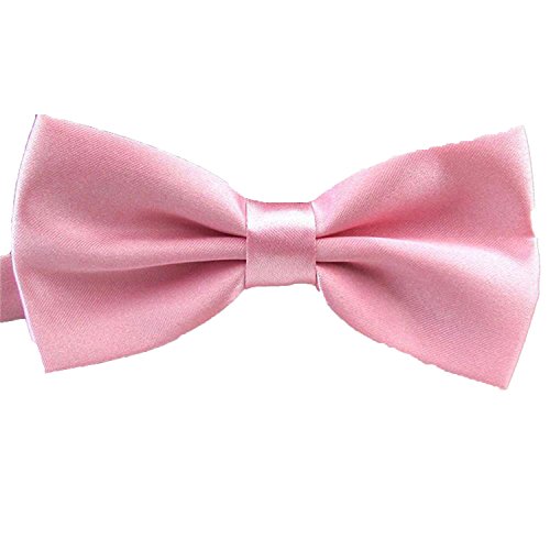Product Cover QYdress 2016 Male Fashion Bow Tie For Wedding or Party (one size, Light Pink)