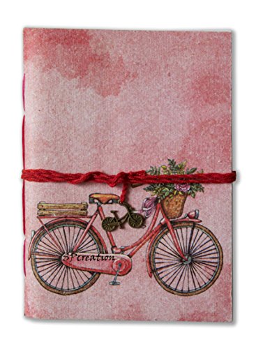 Product Cover SPcreation Vintage Bicycle Handmade Handicraft Diary (12.7Cm X 17.78 Cm) (94 Pages)