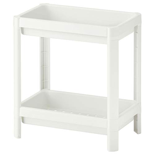 Product Cover Ikea VESKEN Shelf Unit, White, 36x23x40 cm (14 1/8x9x15 3/4