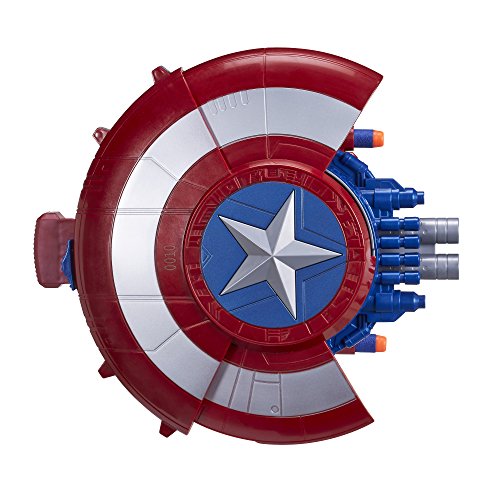 Product Cover Marvel Captain America Blaster Reveal Shield