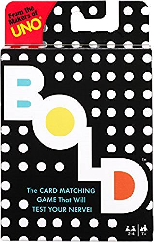 Product Cover Mattel Games UNO BOLD Card Game