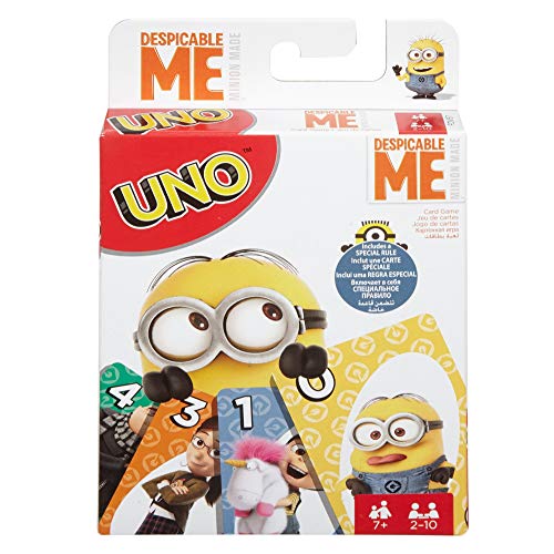 Product Cover Mattel Games UNO Despicable Me Card Game