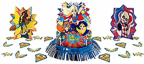 Product Cover amscan Table Decorating Kit | DC Super Hero Girls Collection | Party Accessory