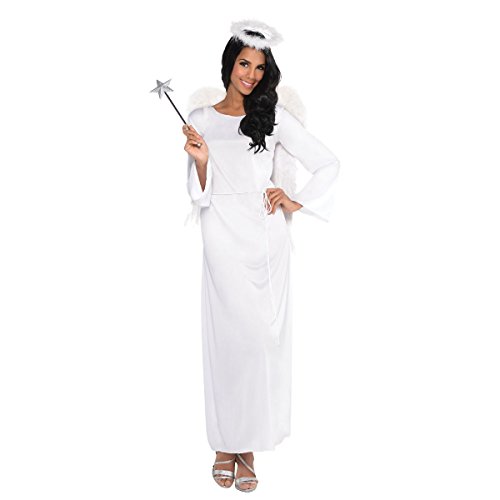 Product Cover AMSCAN Heaven Sent Angel Halloween Costume for Women, Standard, with Included Accessories