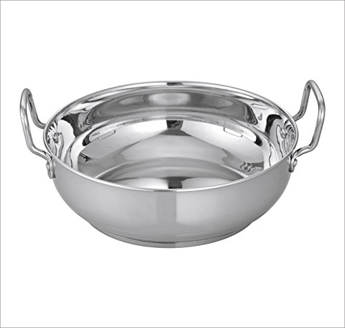 Product Cover CAMRO KADHAI INDUCTION BOTTOM STAINLESS STEEL 4.5 ltr (15 no)