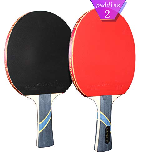 Product Cover MAPOL 4 Star Professional Ping Pong Paddle Advanced Training Table Tennis Racket with Carry Case (2PCS)
