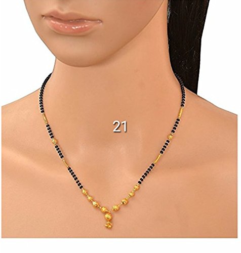 Product Cover YouBella Gold Plated Jewellery Mangalsutra Pendant Necklace with Chain for Girls and Women