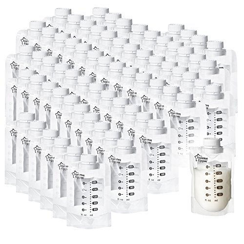 Product Cover Tommee Tippee Pump and Go Breast Milk Storage Bags, For Storing and Freezing Breast Milk - 70 Count