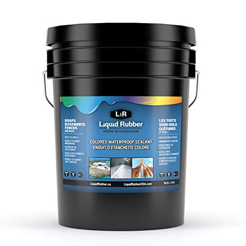 Product Cover Liquid Rubber Color Waterproof Sealant, Light Gray, 5 Gallon
