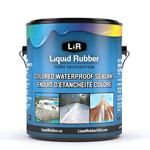 Product Cover Liquid Rubber Color Waterproof Sealant, Medium Gray, 1 Gallon