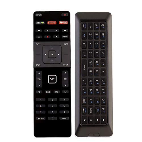 Product Cover New XRT500 QWERTY Keyboard with Back Light Remote fit for VIZIO M43-C1 M49-C1 M50-C1 M55-C2 M60-C3 M65-C1 M70-C3 M75-C1 M80-C3 M322I-B1 M422I-B1 M492I-B2 M502I-B1 M552I-B2 M602I-B3 M652I-B2 M702I-B3