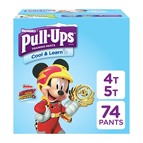 Product Cover Pull-Ups Cool & Learn Potty Training Pants for Boys, 4T-5T (38-50 lb.), 74 Ct. (Packaging May Vary)