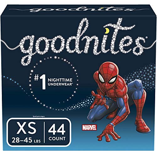 Product Cover Goodnites Bedwetting Underwear for Boys, X-Small (28-45 lb.), 44 Ct (Packaging May Vary)