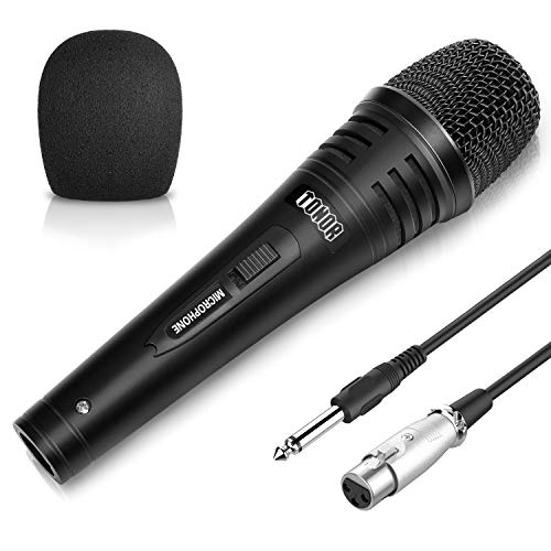Product Cover TONOR Dynamic Karaoke Microphone for Singing with 5.0m XLR Cable, Metal Handheld Mic Compatible with Karaoke Machine/Speaker/Amp/Mixer for Karaoke Singing, Speech, Wedding, Stage and Outdoor Activity