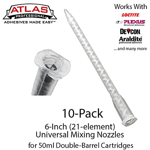 Product Cover Sulzer Mixpac Mixing Nozzle, 6 Long, for 50 ml Cartridges, 1 Pack of 10 mixers by MixPac