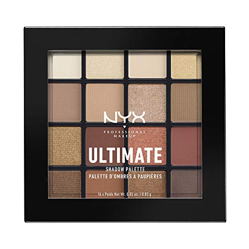 Product Cover NYX PROFESSIONAL MAKEUP Ultimate Shadow Palette, Eyeshadow Palette, Warm Neutrals,1 Count