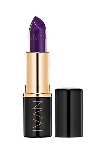 Product Cover IMAN Cosmetics Moisturizing Lipstick, Purple, Taboo, 0.13 Ounce